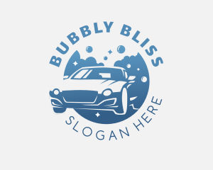 Bubble Car Wash logo design