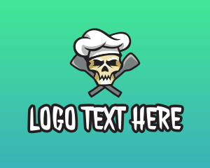 Skull Spatula Chef  logo