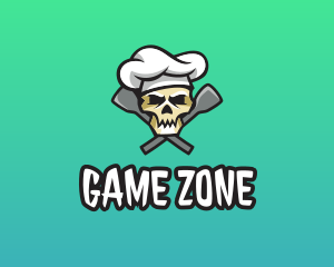 Skull Spatula Chef  logo