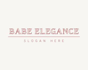 Elegant Stylish Beauty logo design