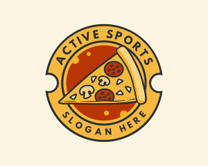 Pizza Food Pizzeria Logo