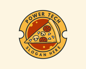 Pizza Food Pizzeria Logo