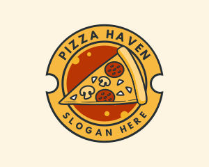 Pizza Food Pizzeria logo