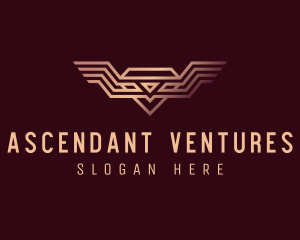 Luxury Diamond Wings logo design