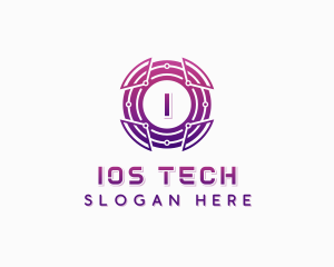 Tech Software Cyberspace logo design