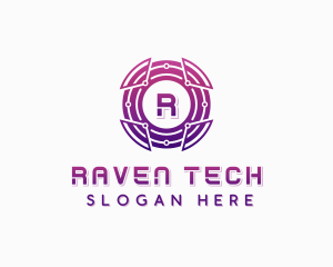 Tech Software Cyberspace logo design