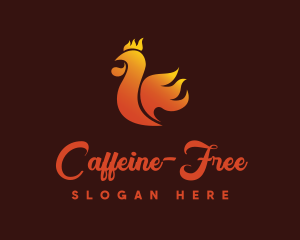 Spicy Chicken Flame logo design