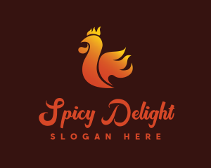 Spicy Chicken Flame logo