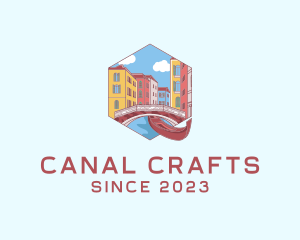 Venice Canal Tour logo design