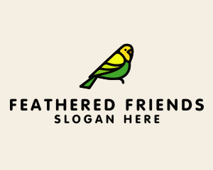 Tropical Perched Bird logo