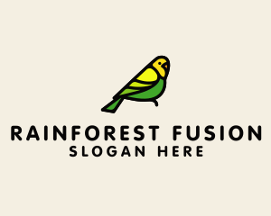 Tropical Perched Bird logo