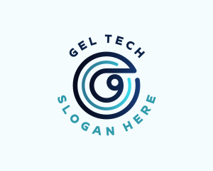 Multimedia Tech Digital Letter G logo design