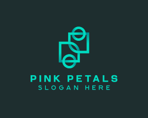 Geometric Gradient Company  logo design