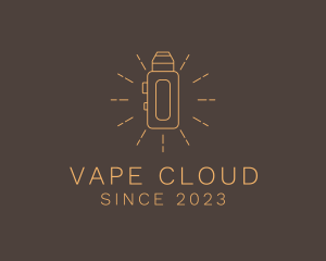 Sunburst Vape Mod logo design