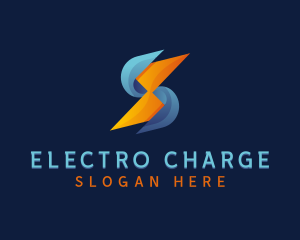 Lightning Bolt Electric logo design