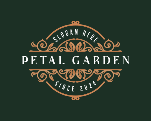 Garden Leaf Classic logo design