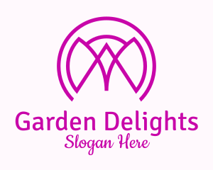 Tulip Garden Spa logo design