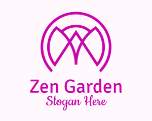 Tulip Garden Spa logo design