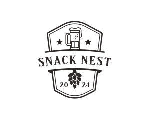 Beer Drink Bar logo design