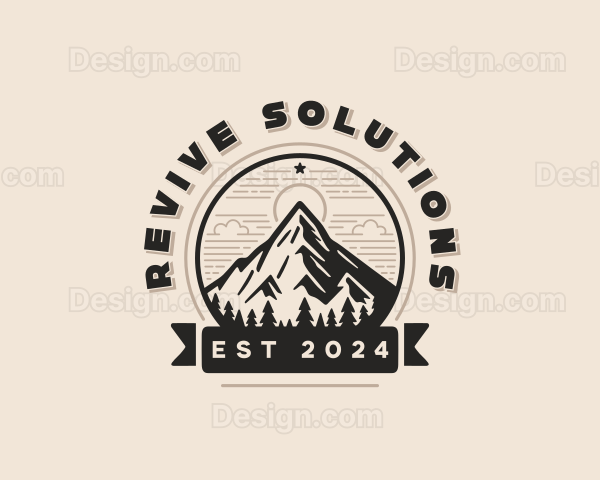 Summit Mountain Peak Logo