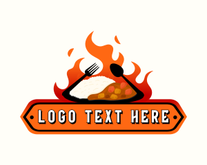 Sizzling Food Restaurant logo