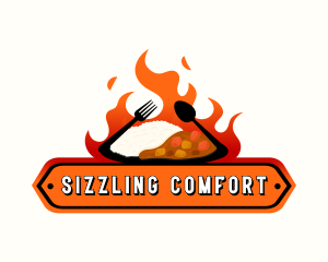 Sizzling Food Restaurant logo