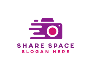 Fast Camera Photography logo design