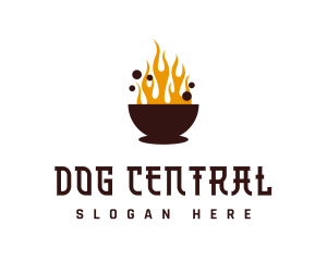 Asian Hot Pot logo design