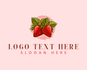 Strawberry Fresh Fruit logo