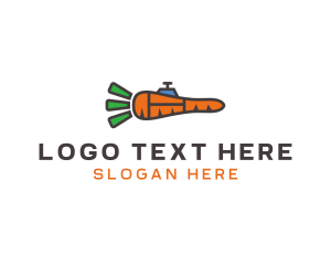 Carrot Veggie Submarine  logo