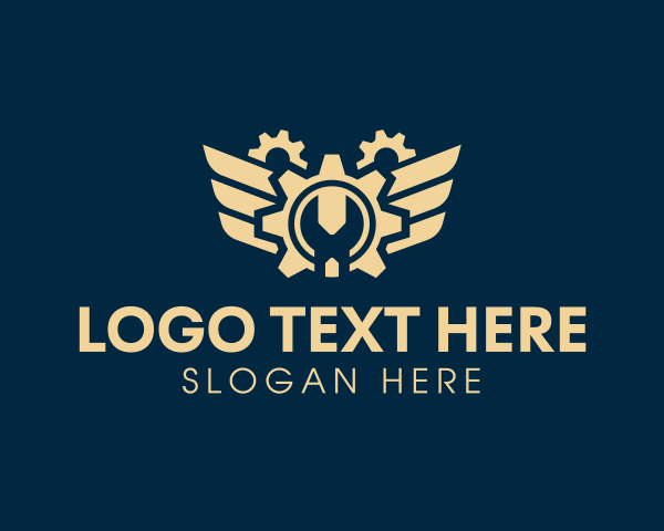 Wrench Gear Wing logo