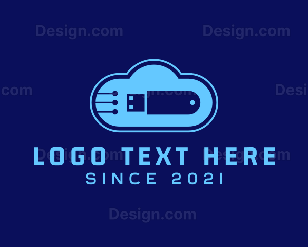 Cloud USB Flashdrive Logo