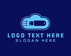 Cloud USB Flashdrive Logo