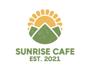 Morning Sun Mountain logo design