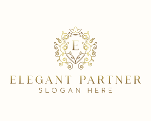 Floral Vine Garden logo design