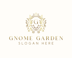 Floral Vine Garden logo design