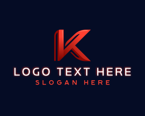 Corporate Business Letter K logo