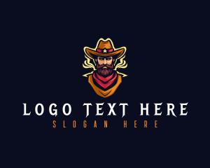 Western Sheriff Cowboy  logo