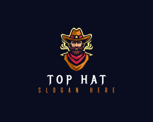 Western Sheriff Cowboy  logo design