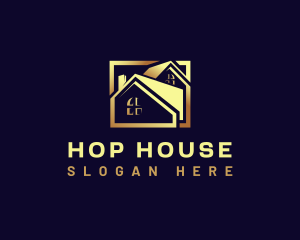 House Residential Developer logo design