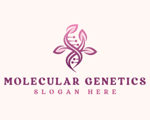 Biotech Leaf  DNA logo design