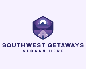 Night Pathway Mountain Tunnel  logo