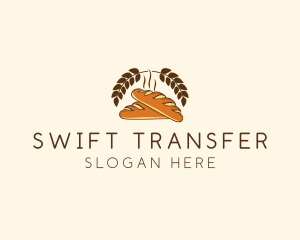 Bakery Baguette Deli Bread logo design