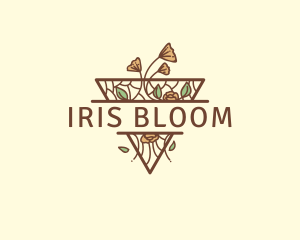 Floral Wellness Garden logo design