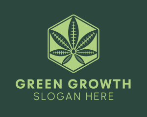 Cannabis Plant Cultivator  logo design