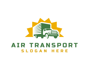 Truck Cargo Delivery logo design