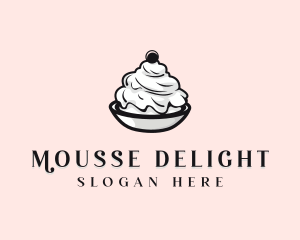 Sweet Dessert Mousse  logo design