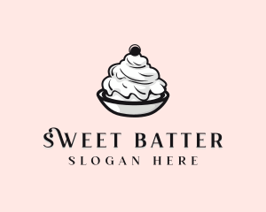 Sweet Dessert Mousse  logo design