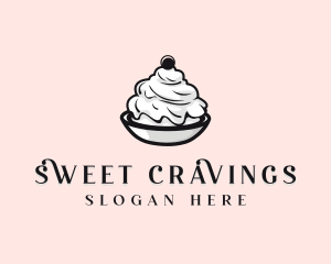 Sweet Dessert Mousse  logo design