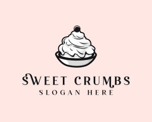 Sweet Dessert Mousse  logo design